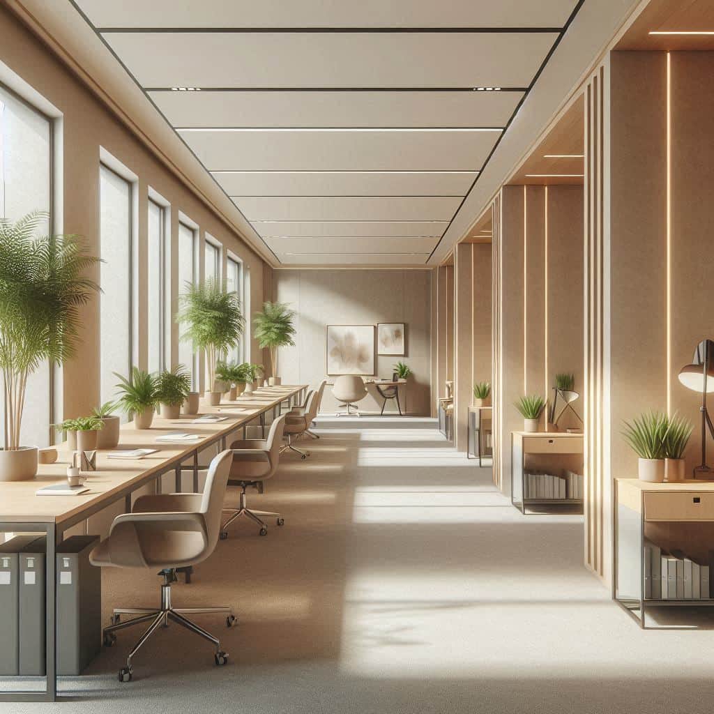 写字楼办公文化传媒公司短期内部展览搭建共享长廊，消防审核流程由谁牵头整合
